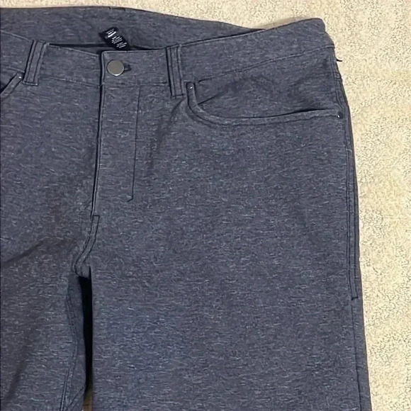 Lululemon ABC Pants  Classic Heathered Deep Navy size 33 x 32 men’s - Picture 2 of 7